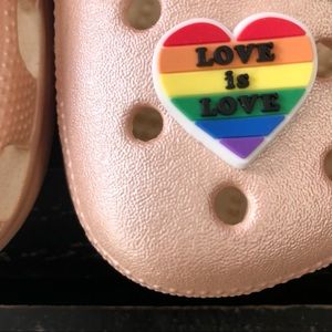 3/$15 LOVE IS LOVE Customized Shoe Charm